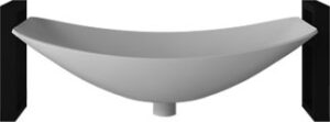 Hammock Freestanding Bathtub with Steel Frame | Oasis Bath