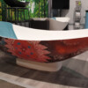 Flower Solid Surface Mirage Slimline Hammock Bathtub
